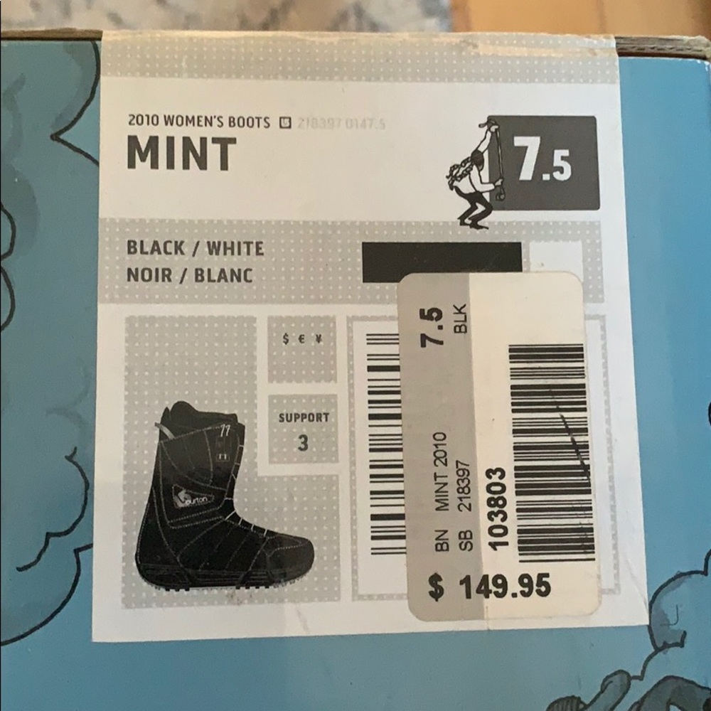 2010 women’s snowboarding boots